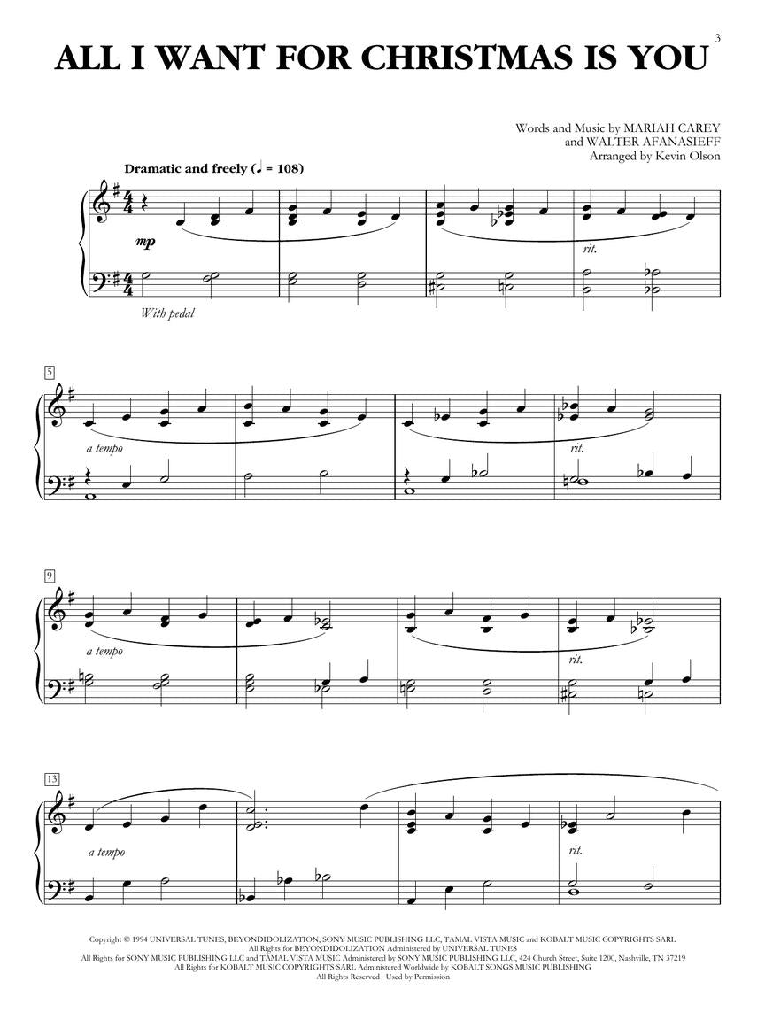Easy Christmas Piano Solos