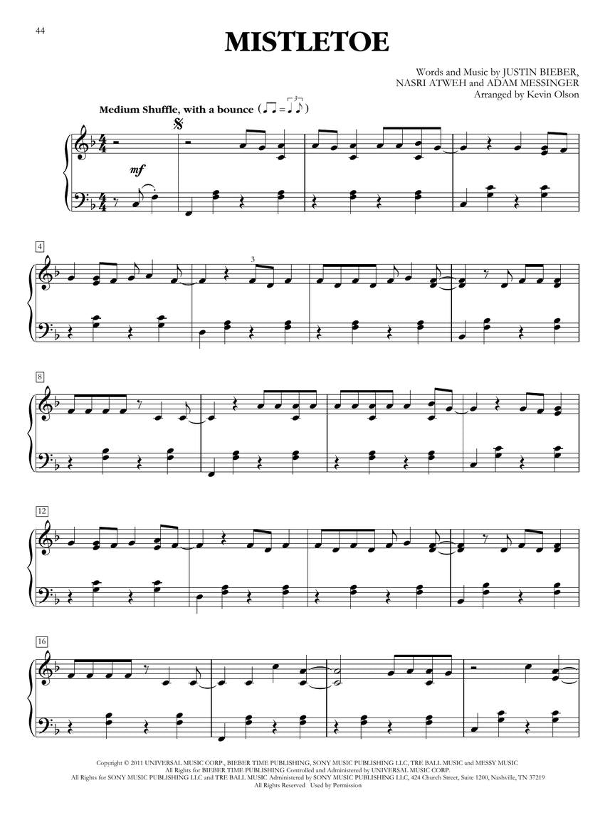 Easy Christmas Piano Solos