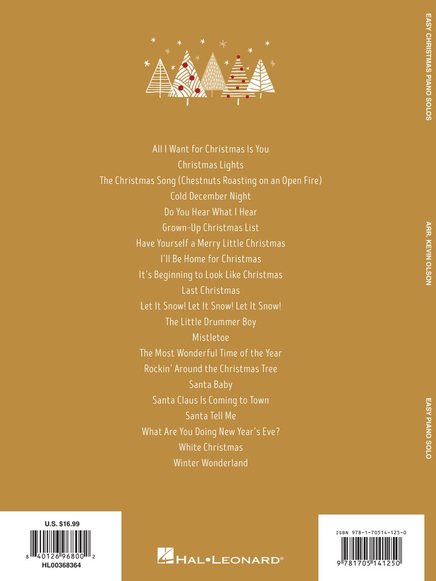 Easy Christmas Piano Solos