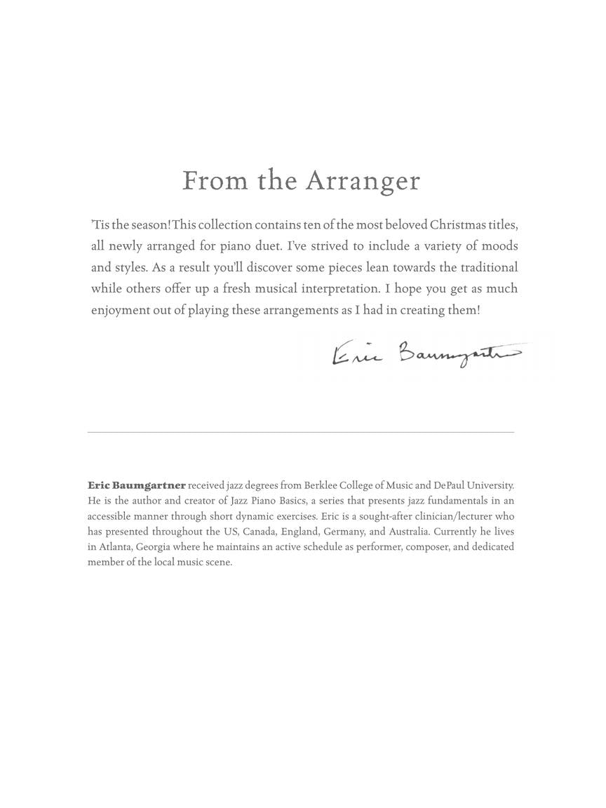 Christmas Classics for Piano Duet