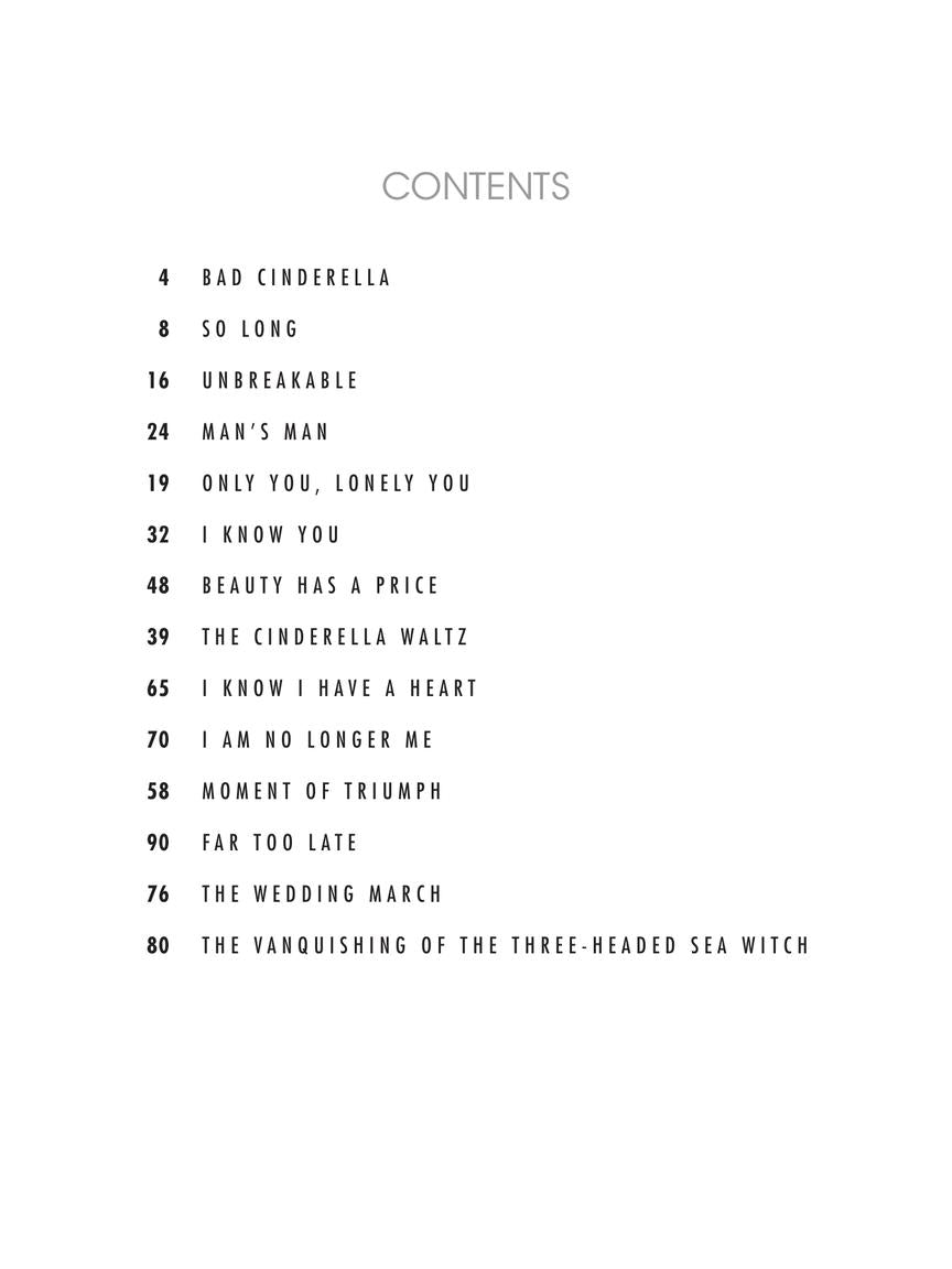 Lloyd Webber's Cinderella Easy Piano