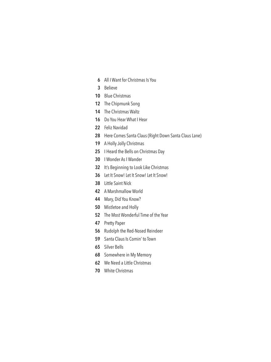 Christmas Songs – In Easy Keys