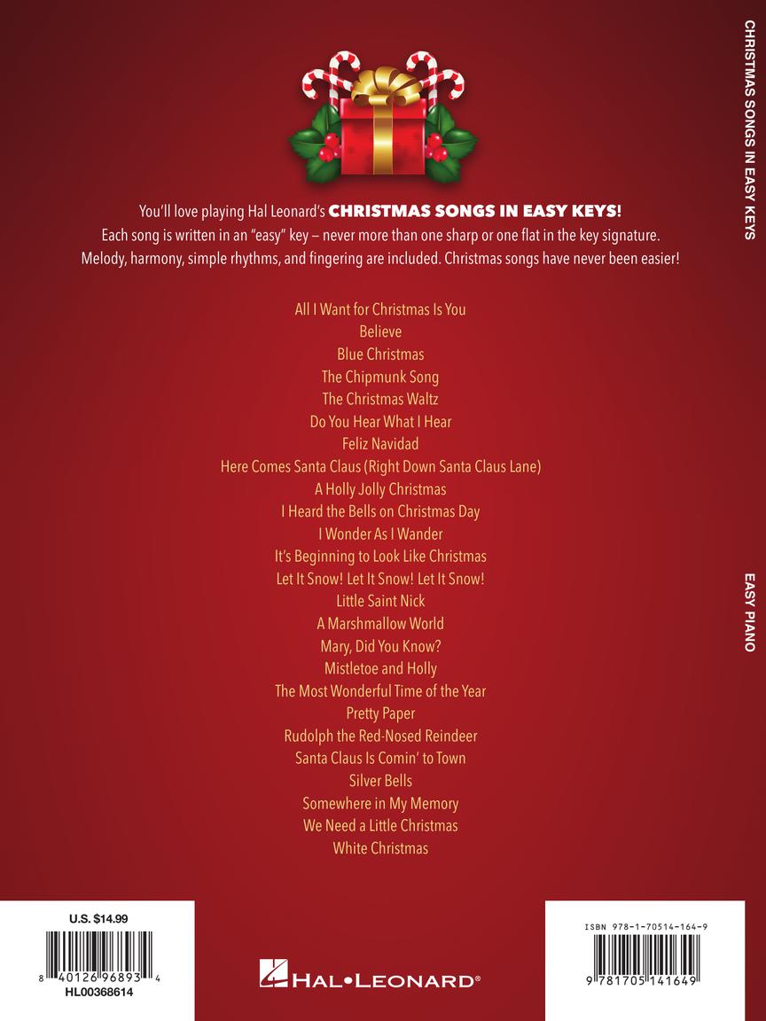 Christmas Songs – In Easy Keys