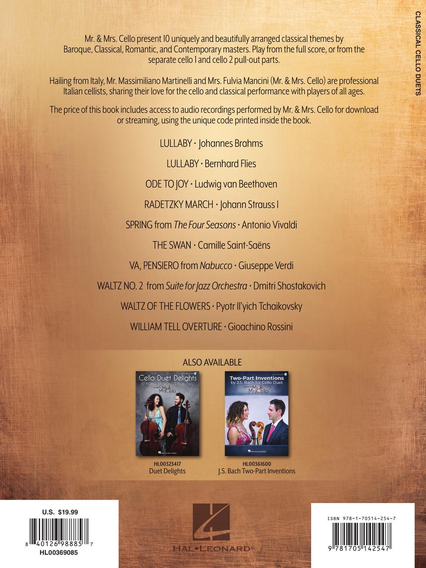 Classical Cello Duets