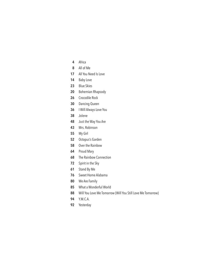 Favorite Songs – In Easy Keys