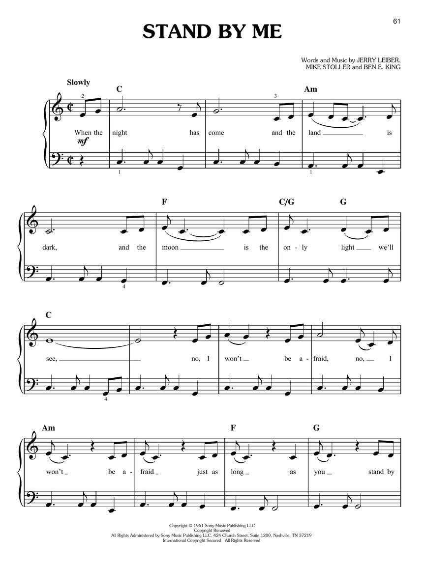 Favorite Songs – In Easy Keys