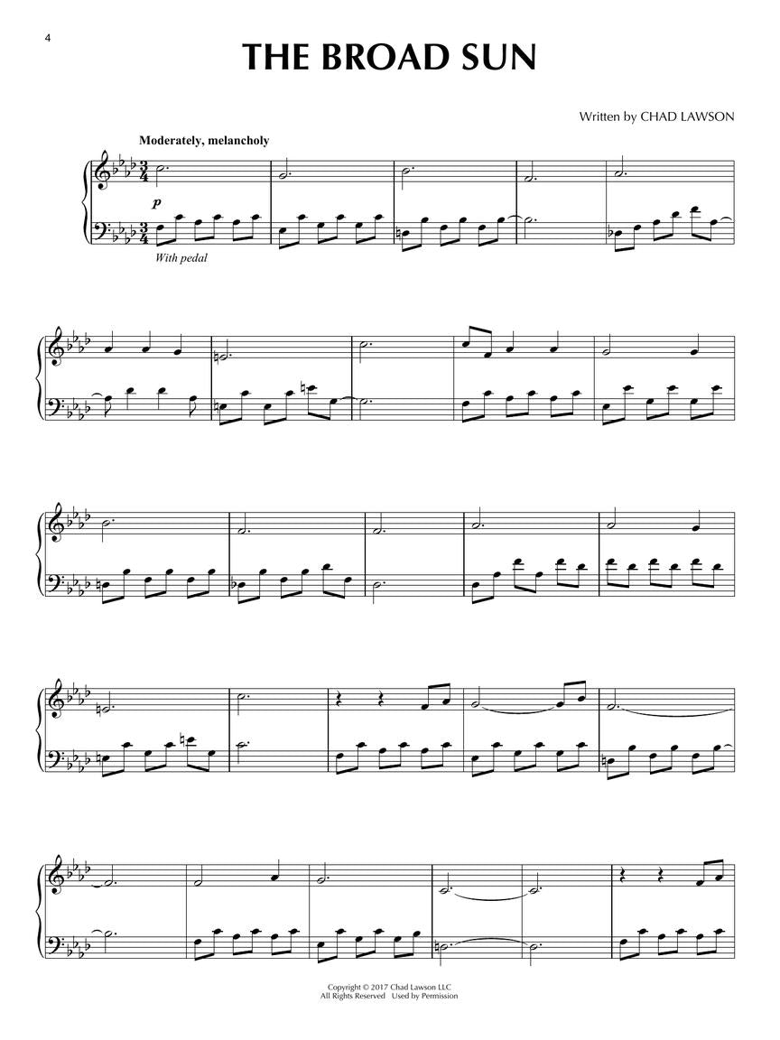 Lawson Chad Lawson – Piano Sheet Music Collection