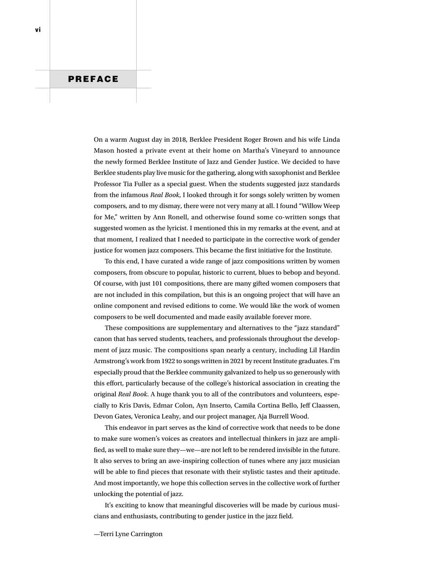 New Standards: 101 Lead Sheets By Women Composers