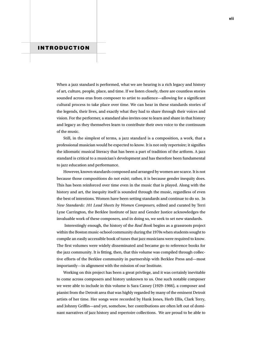 New Standards: 101 Lead Sheets By Women Composers