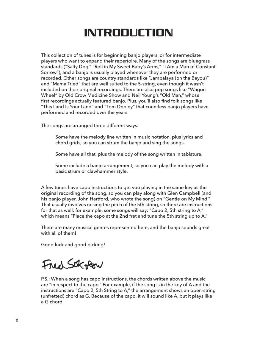 Simple Songs for Banjo