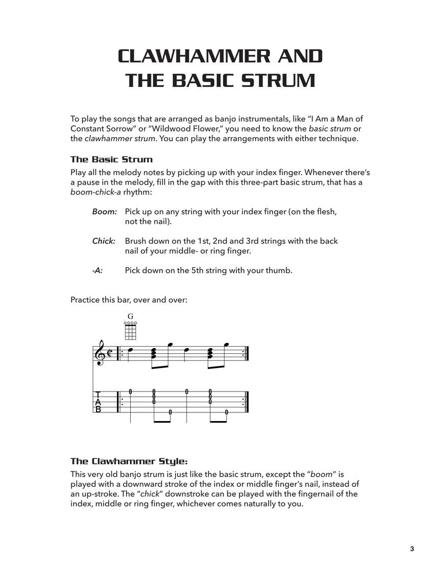 Simple Songs for Banjo