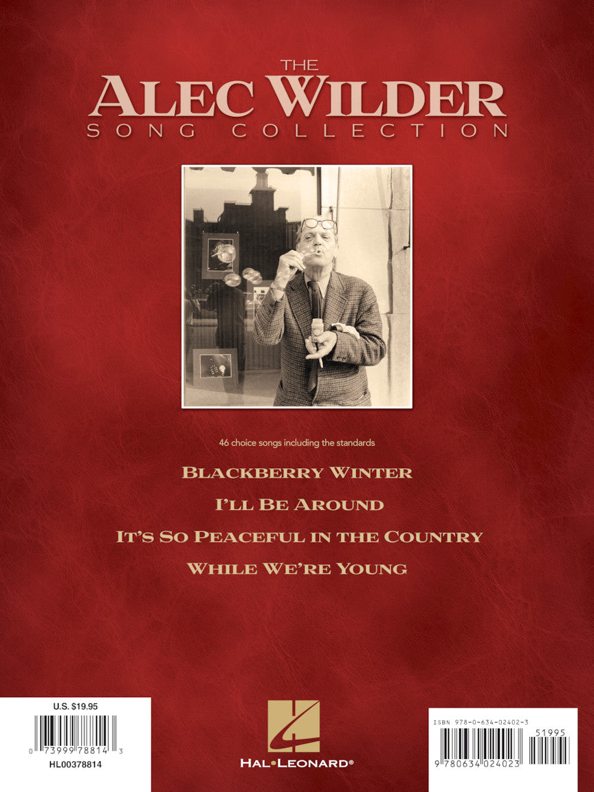 Wilder: The Alec Wilder Song Collection