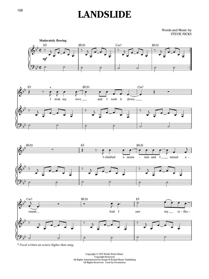 The Singer's Anthology of Pop/Rock Ballads Soprano/Alto Edition