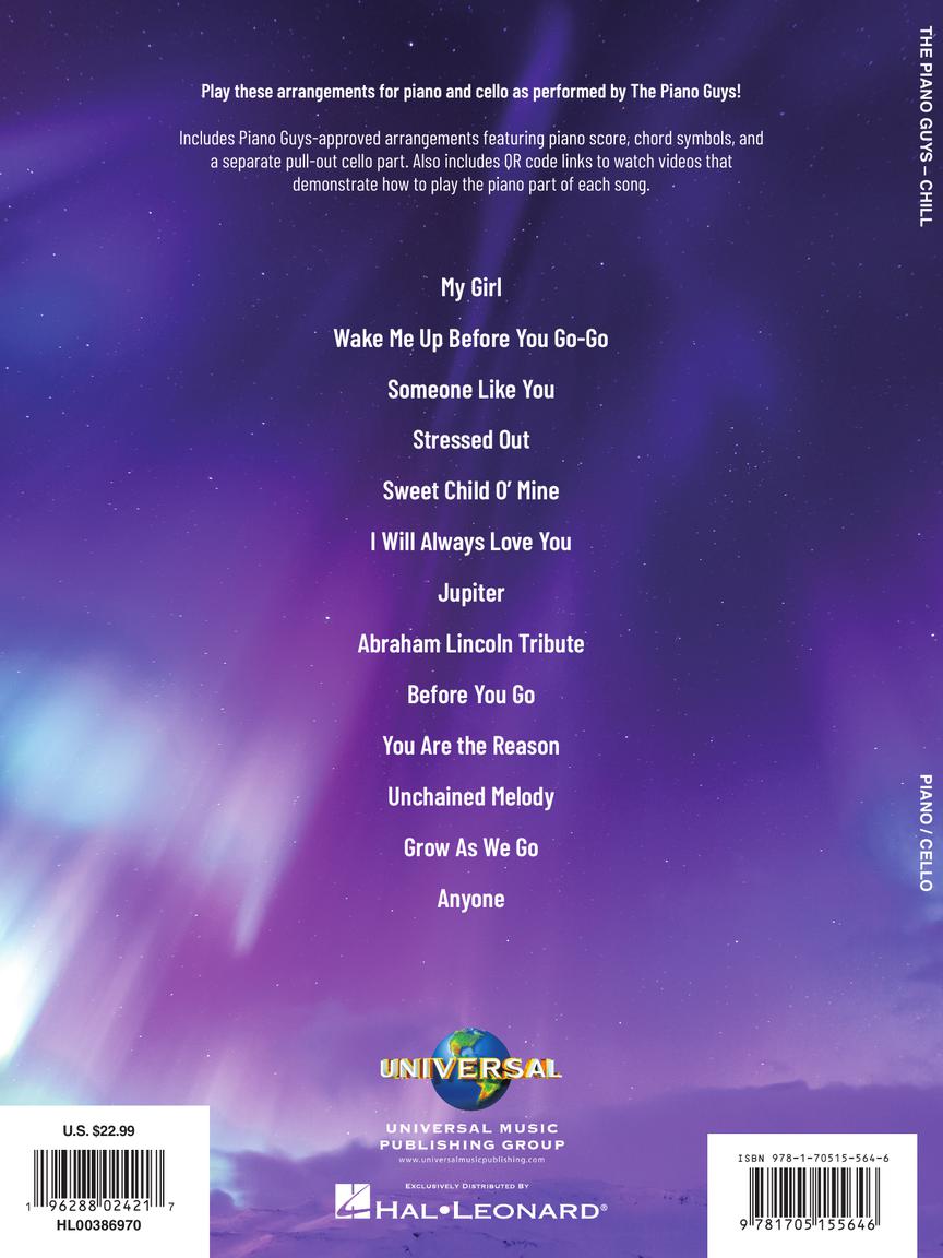 The Piano Guys – Chill for Piano and Cello