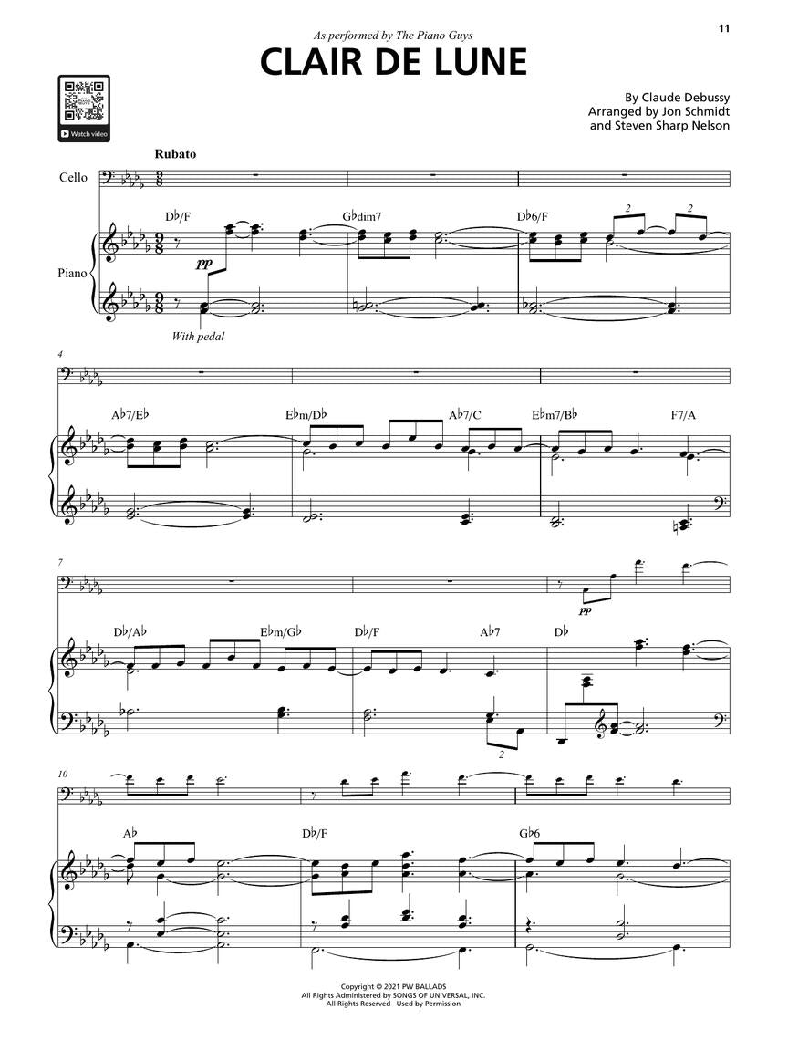 The Piano Guys – Lullaby for Piano and Cello