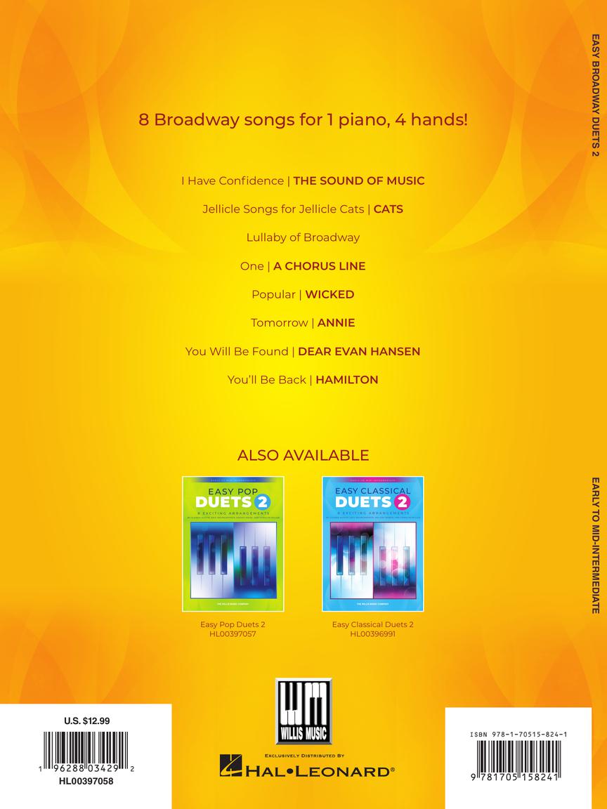 Easy Broadway Duets 2
