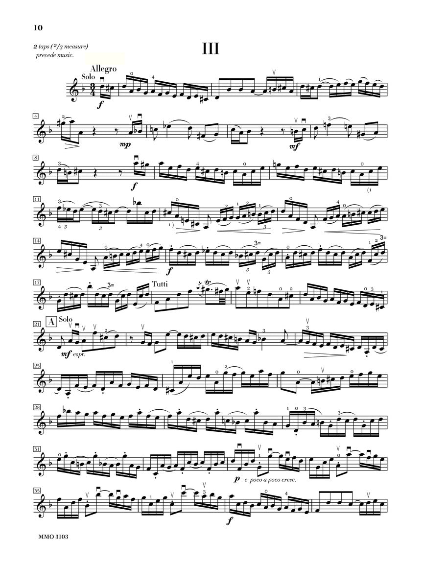 Bach Double Concerto in D minor BWV 1043