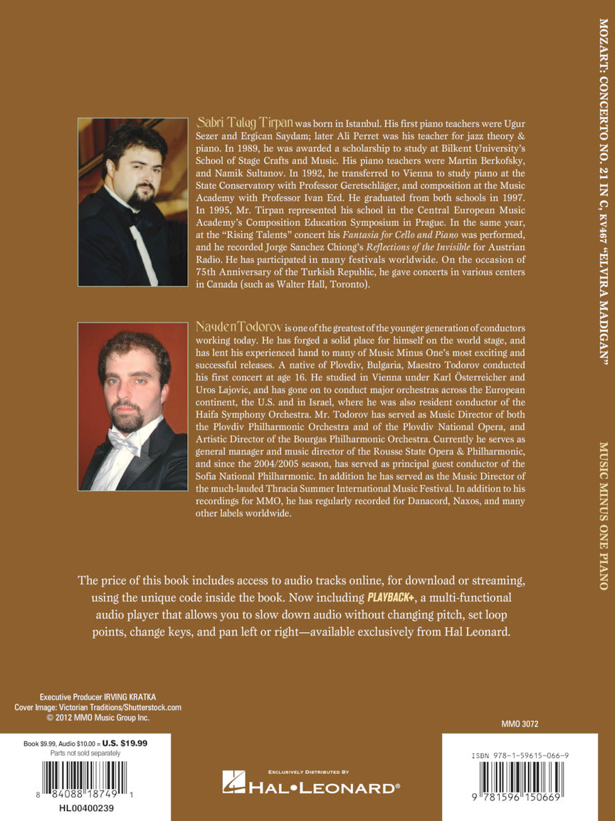 Mozart - Concerto No. 21 in C Major, KV467 Elvira Madigan - Music Minus One