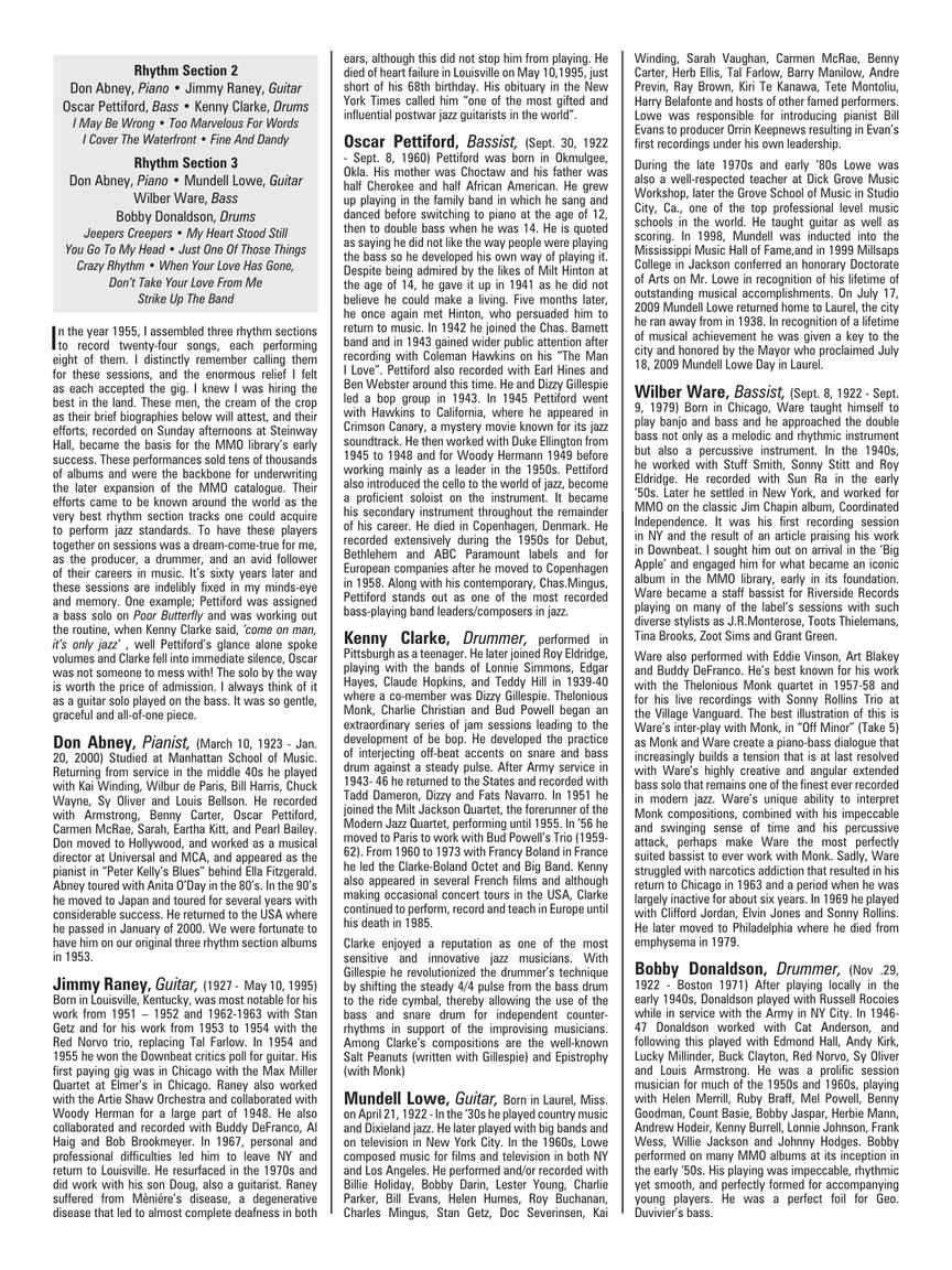 Twelve More Classic Jazz Standards