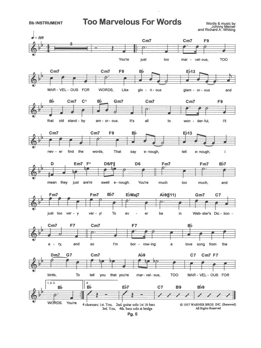 Twelve More Classic Jazz Standards