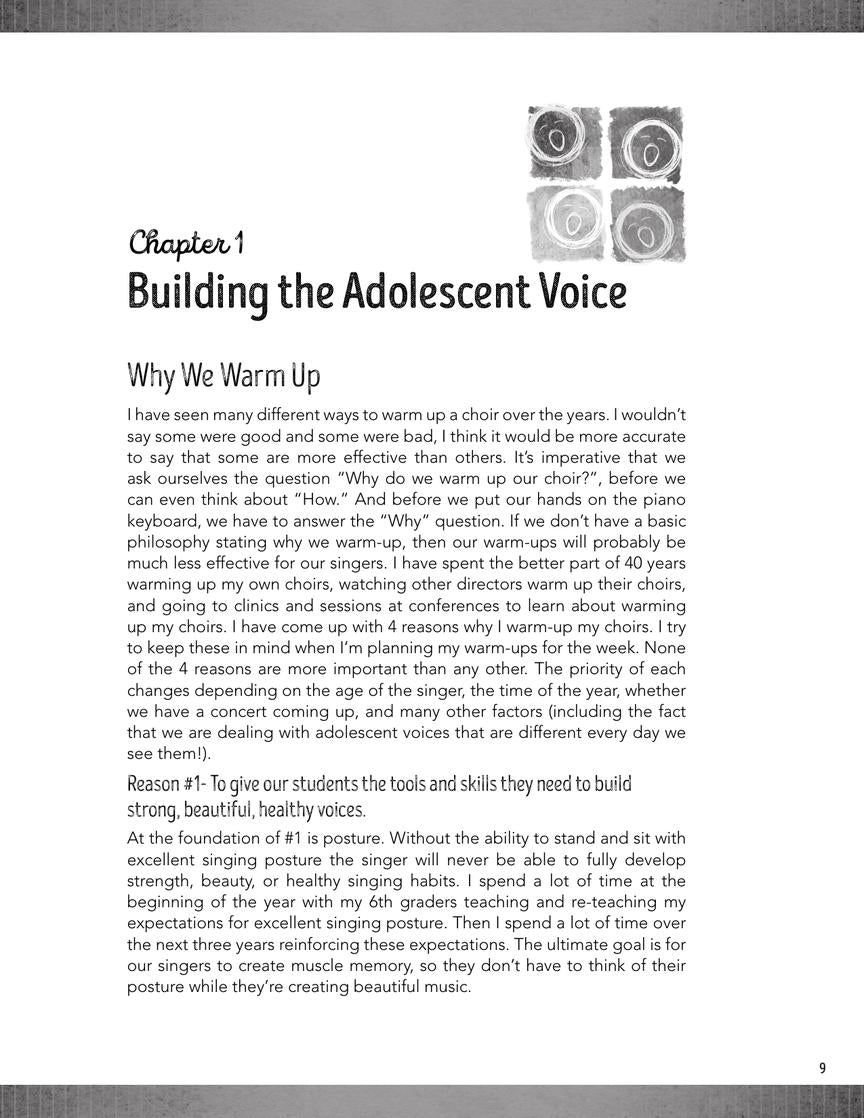 The Voice in Progress: Developing the Adolescent Voice