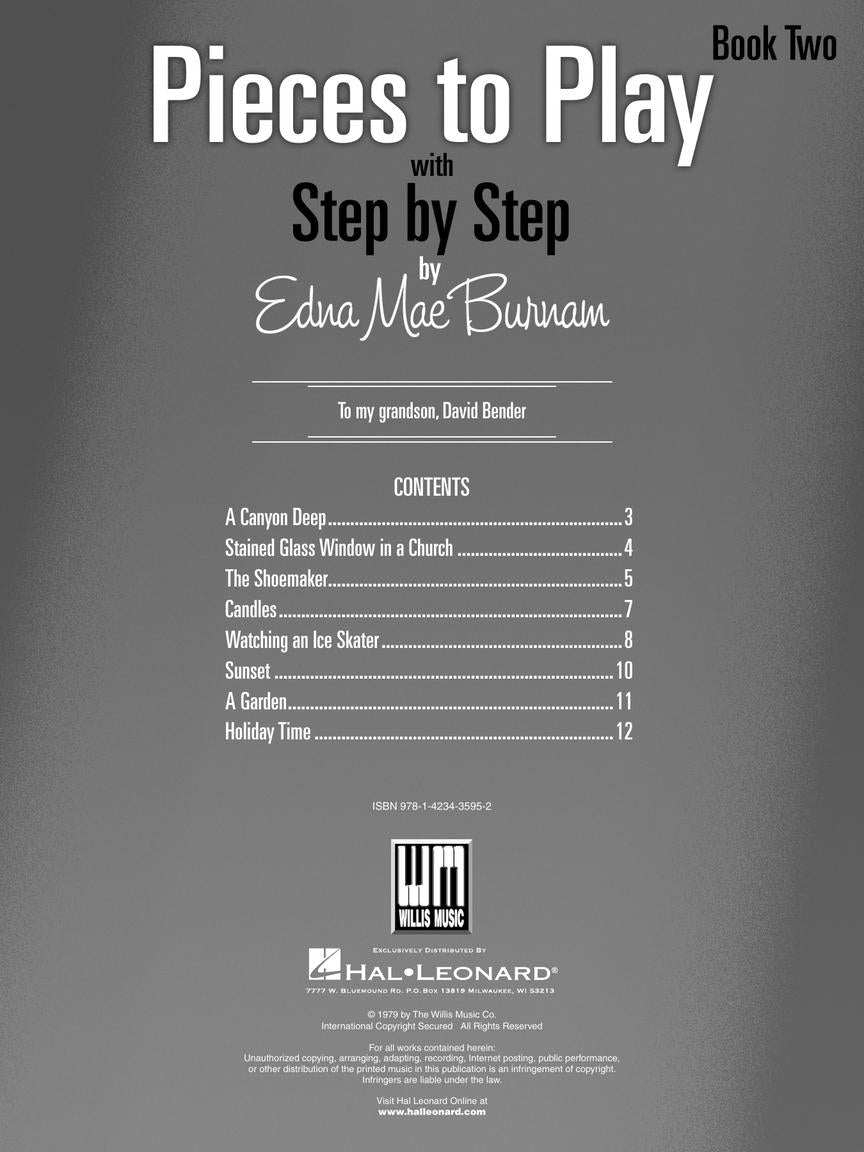 Burnam Pieces to Play