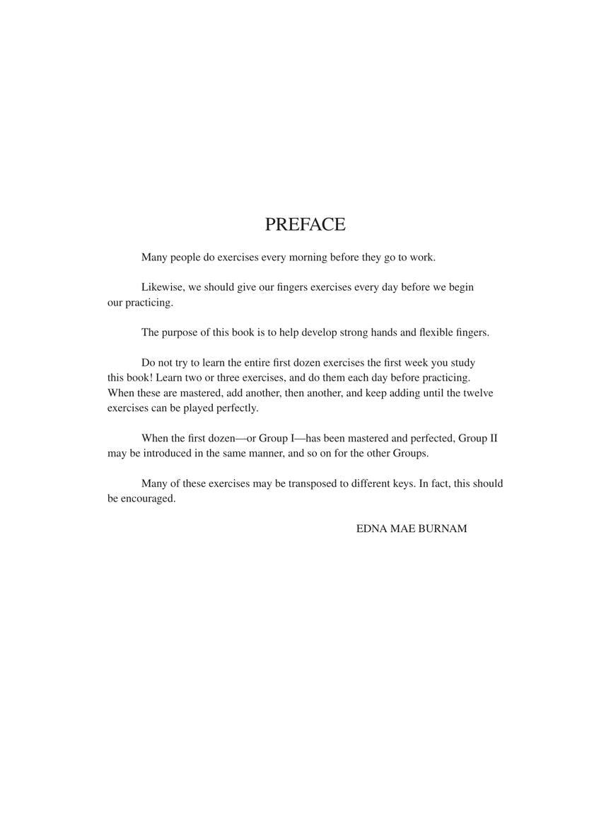 Burnam A Dozen a Day Preparatory Book – Book/Audio