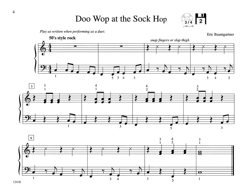 Teaching Little Fingers to Play Jazz and Rock