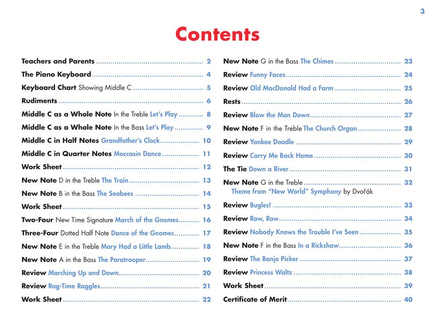 Thompson's Easiest Piano Course Part 1 – Book/Audio