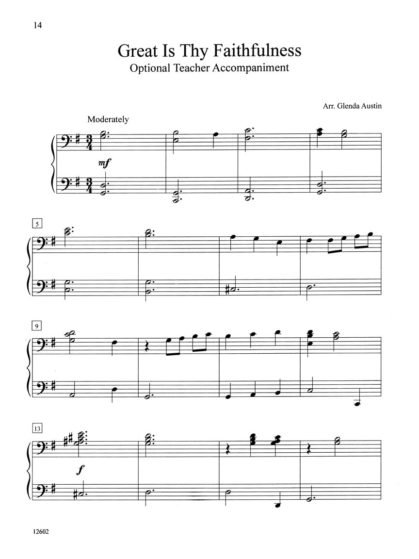 Teaching Little Fingers to Play More Hymns