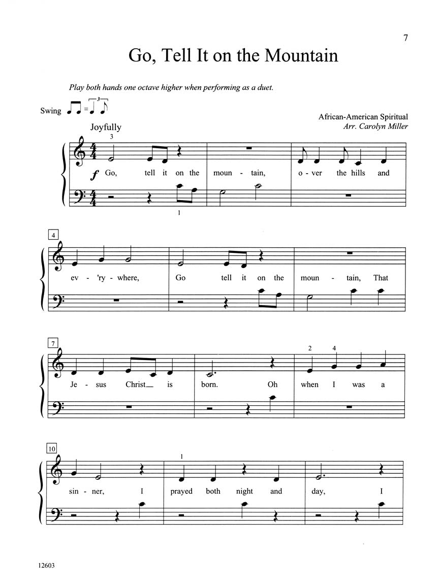 Teaching Little Fingers to Play More Christmas Carols