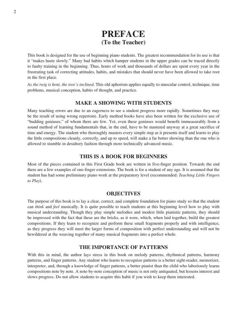 Thompson's Modern Course for the Piano First Grade Book