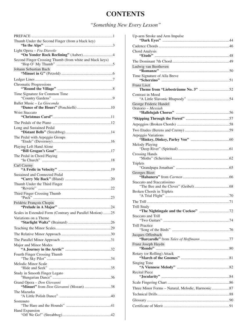 Thompson's Second Grade Modern Course for the Piano