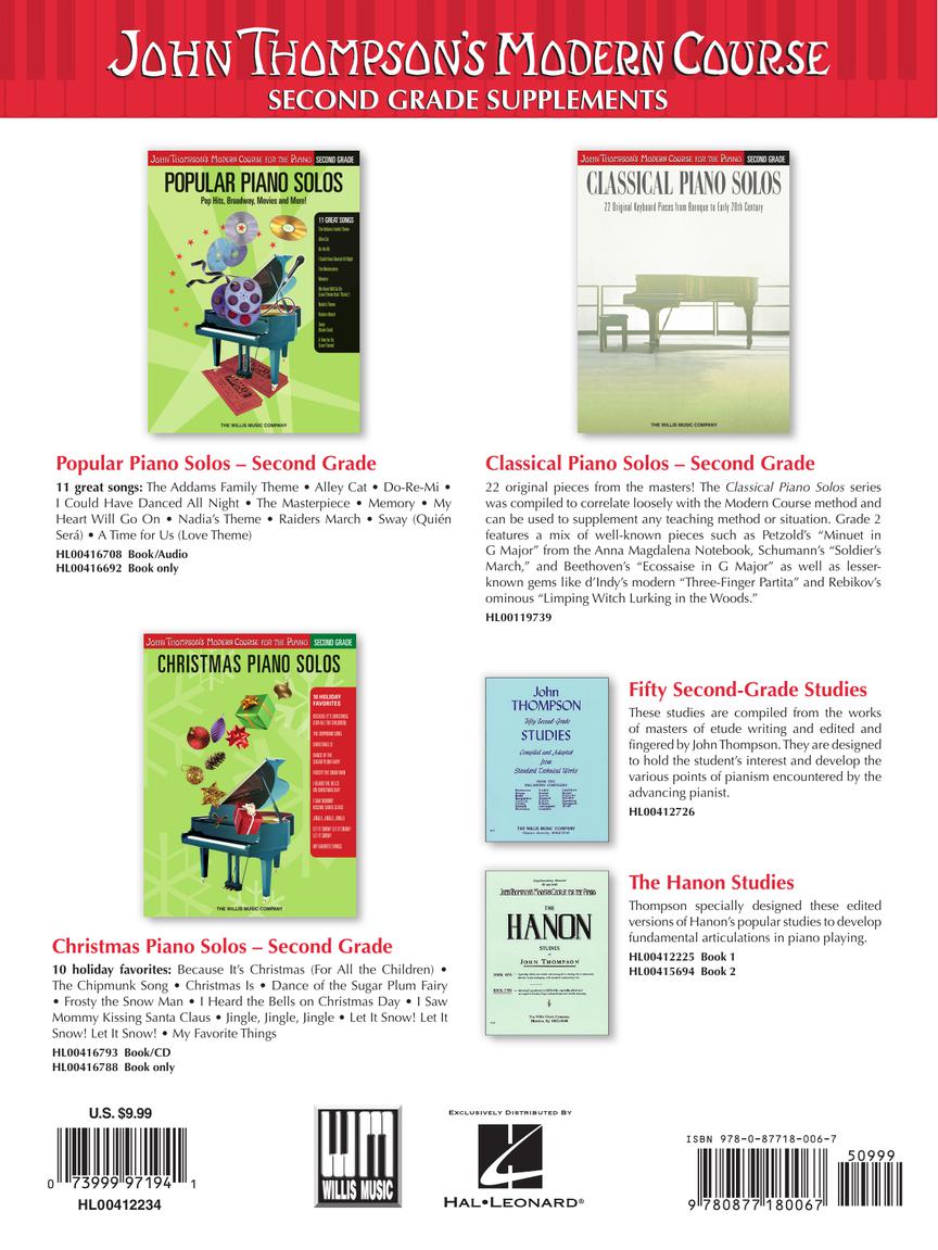 Thompson's Second Grade Modern Course for the Piano