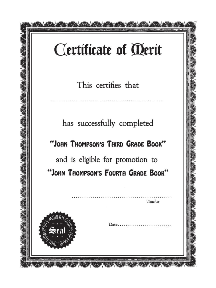 Thompson's Modern Course for the Piano Third Grade (Book Only)