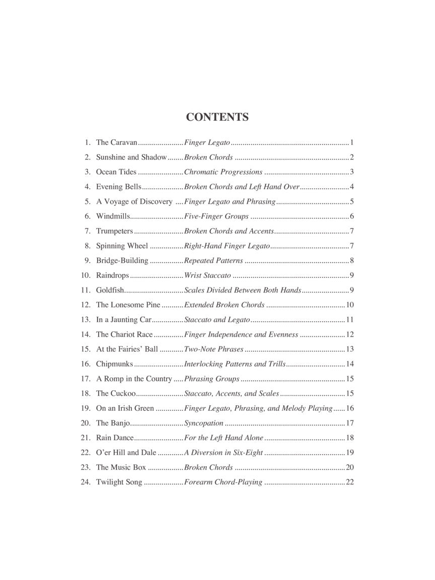 Thompson First Grade Etudes Early to Mid-Elementary Level