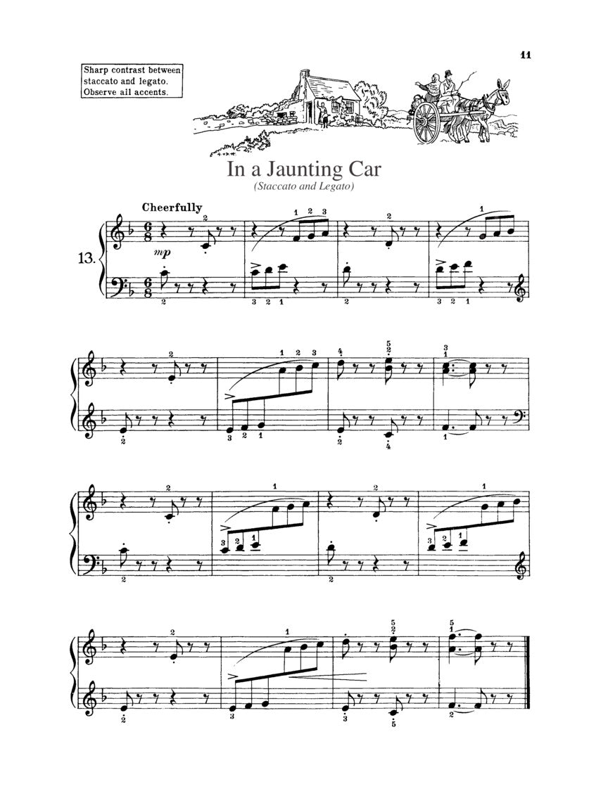 Thompson First Grade Etudes Early to Mid-Elementary Level
