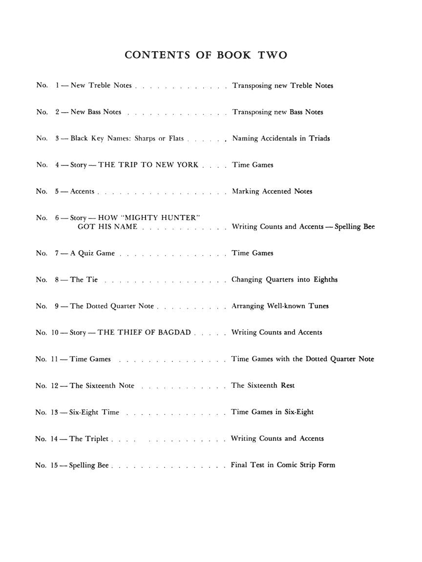 Thompson Theory Drill Games Book 2 Elementary Level