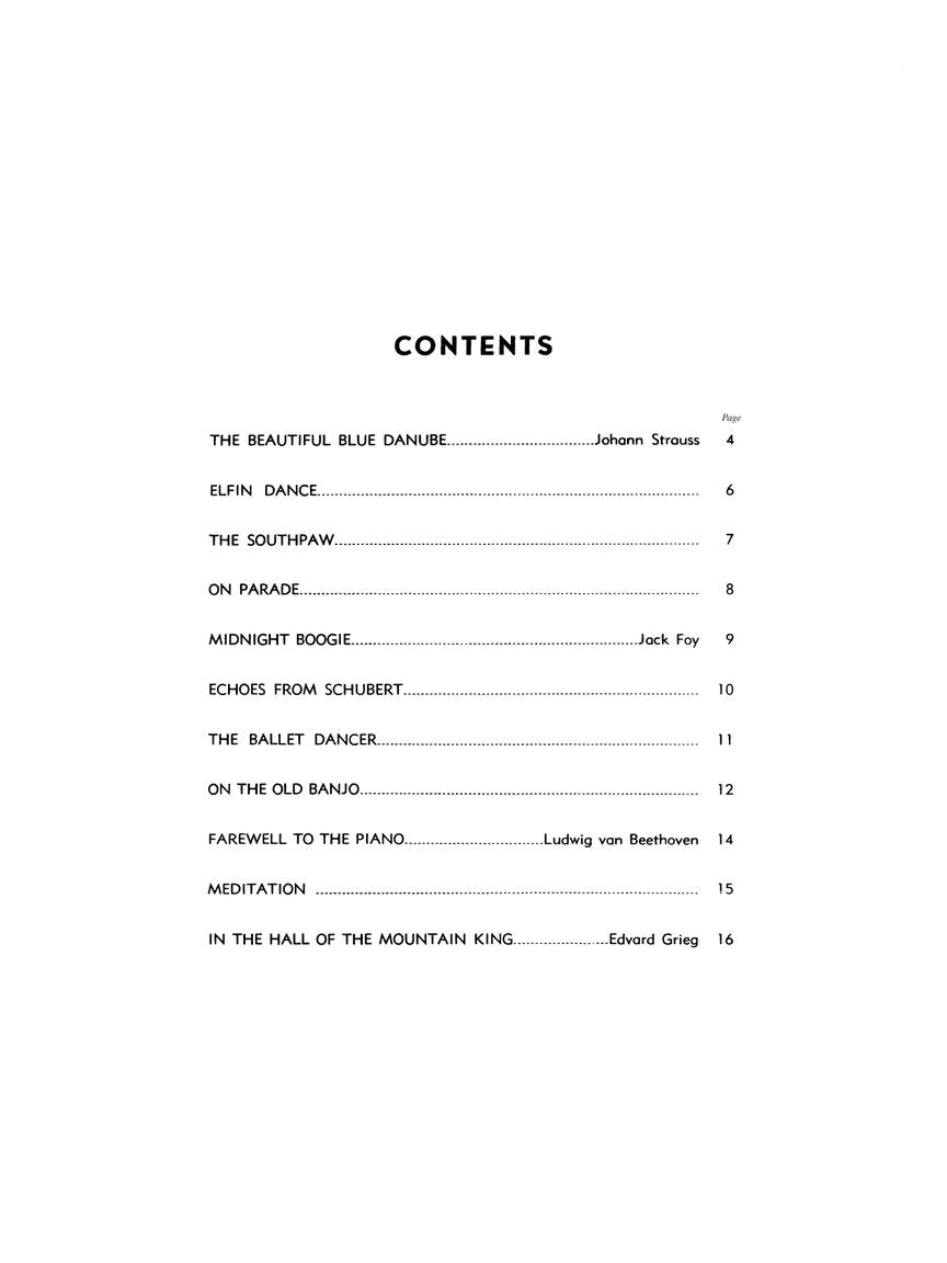 For Left Hand Alone - Book 1