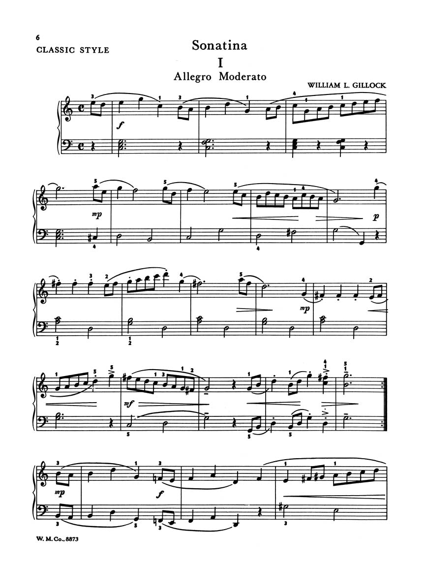 Gillock Accent on Rhythm & Style