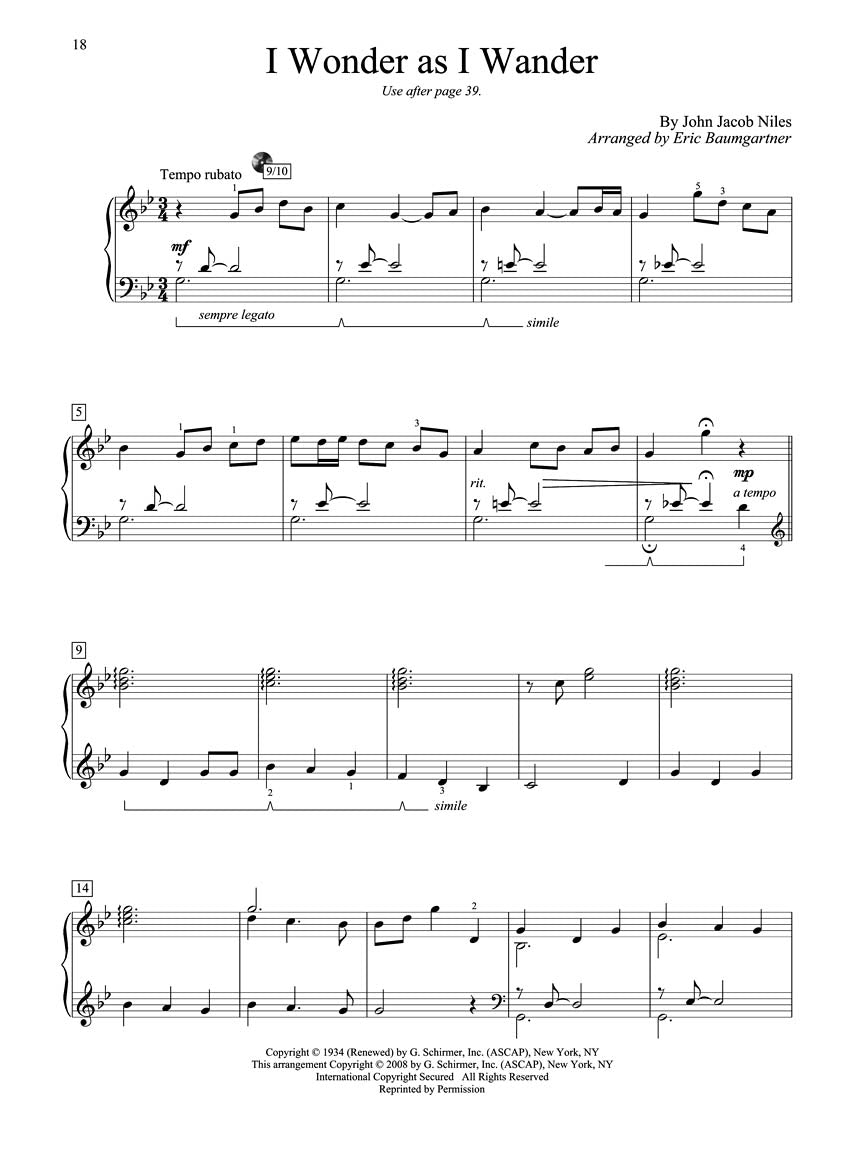 Christmas Piano Solos - Fourth Grade Thompson's Modern Course for the Piano