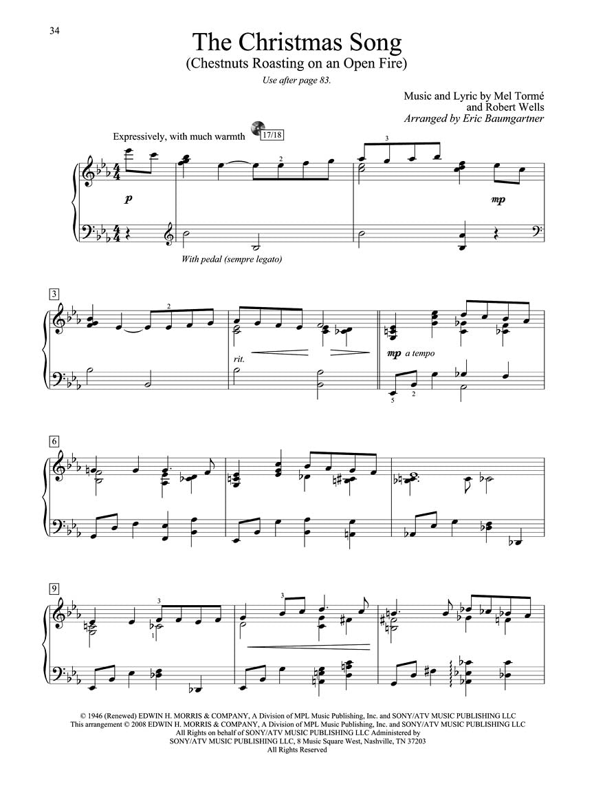 Christmas Piano Solos - Fourth Grade Thompson's Modern Course for the Piano