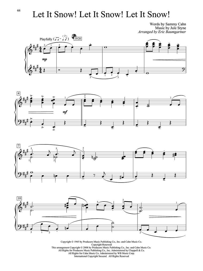 Christmas Piano Solos - Fifth Grade Thompson's Modern Course for the Piano