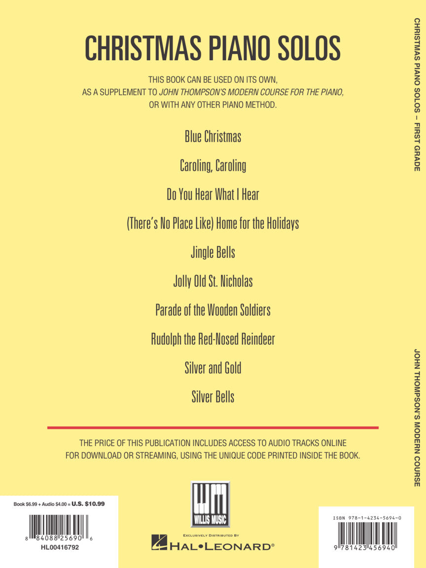 Christmas Piano Solos - Thompson's Modern Course for the Piano