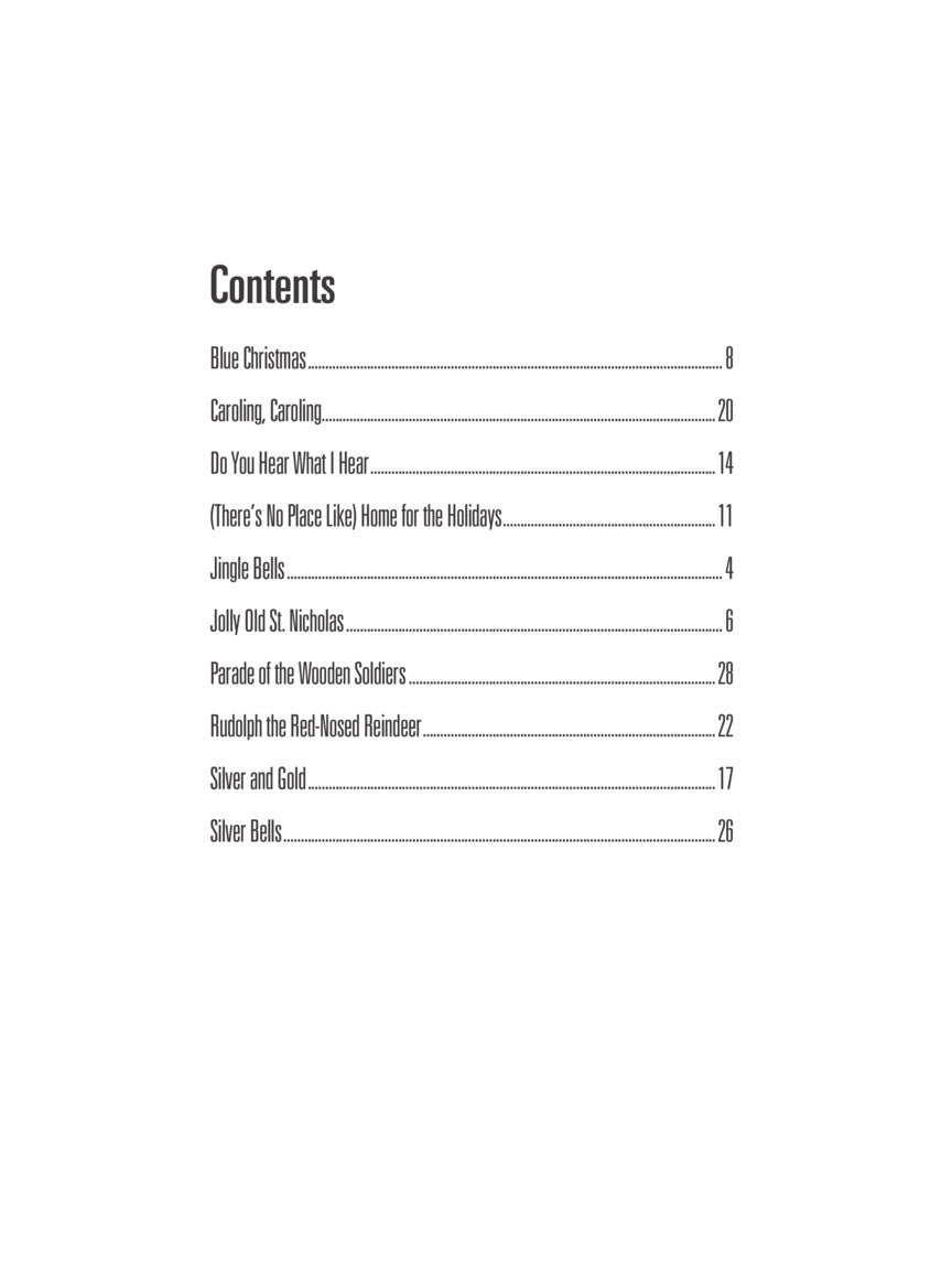 Christmas Piano Solos - Thompson's Modern Course for the Piano