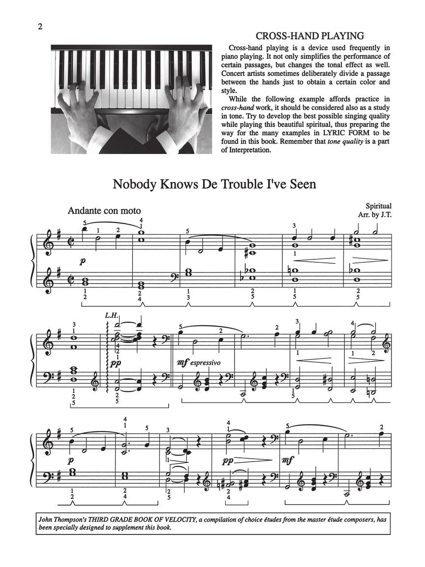 Thompson's Modern Course for the Piano - 3rd Grade with Audio