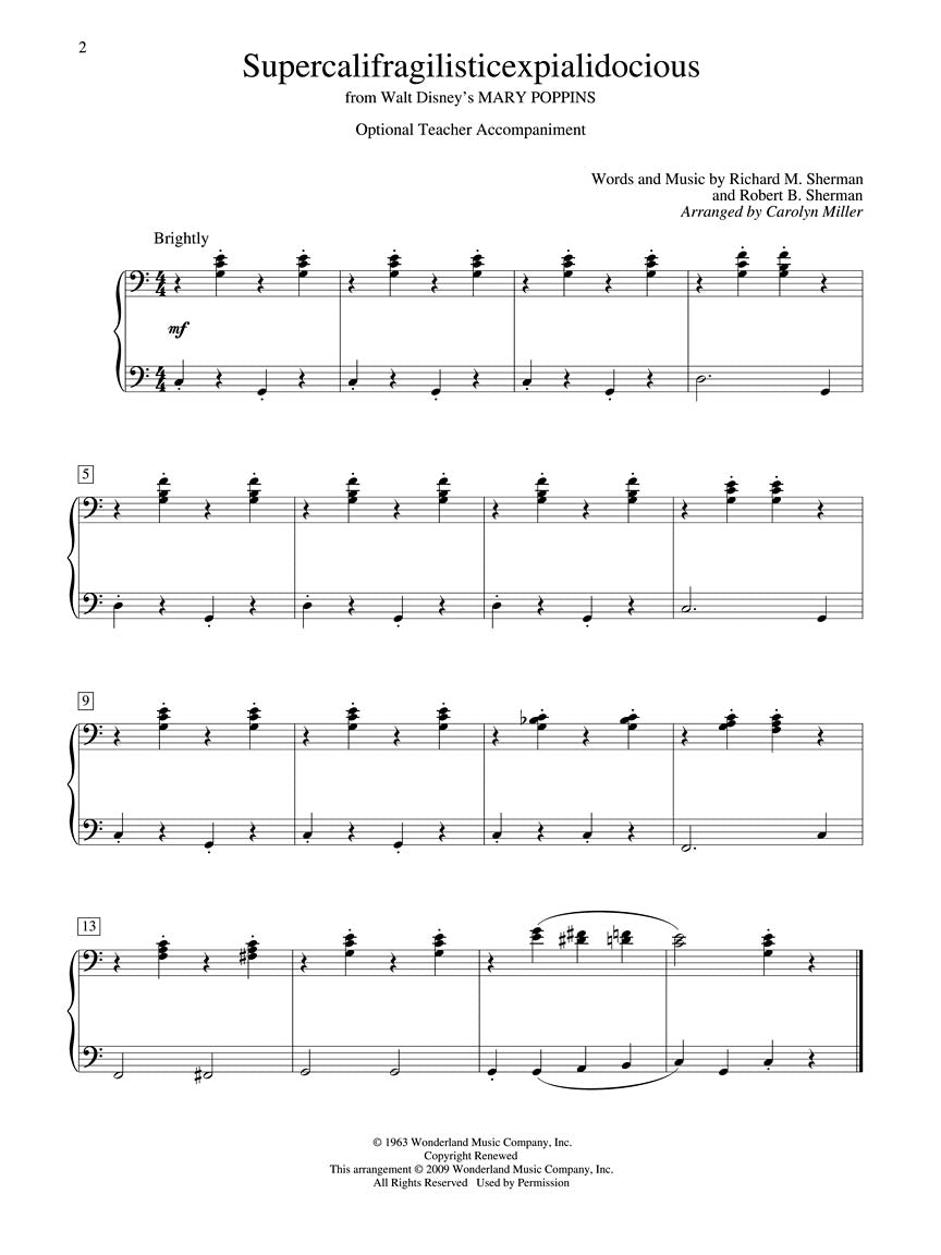 Teaching Little Fingers to Play More Children's Songs