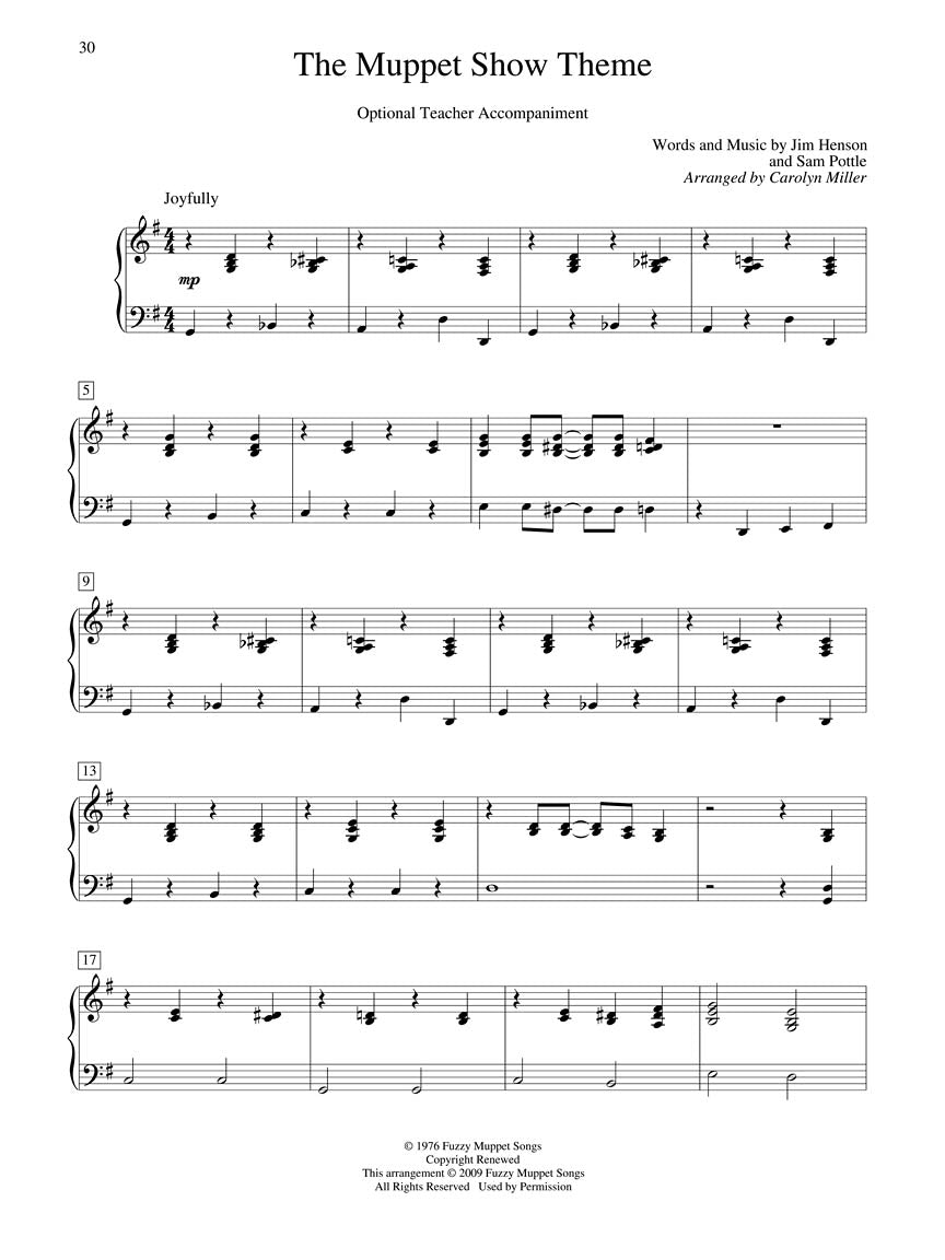 Teaching Little Fingers to Play More Children's Songs