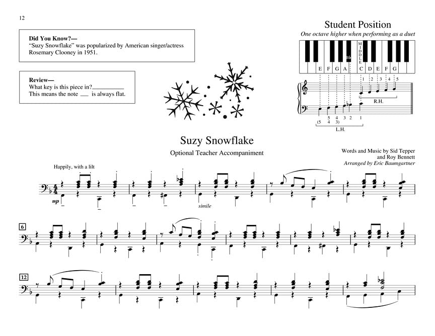 Teaching Little Fingers to Play Christmas Classics