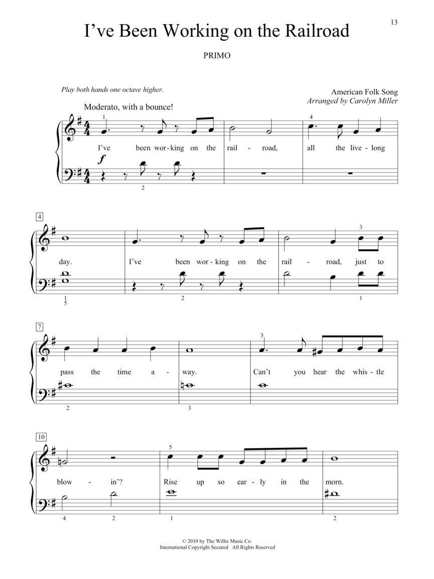 Teaching Little Fingers to Play More Easy Duets